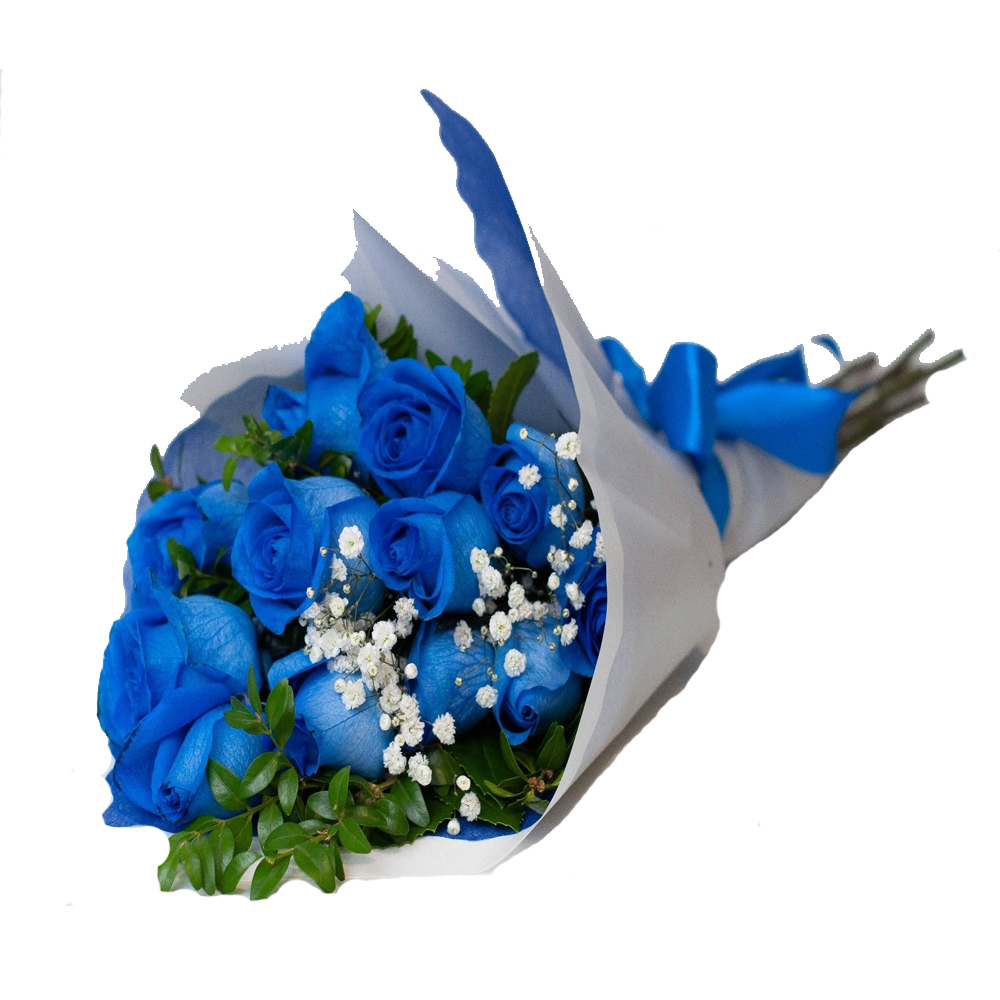 Ramo 3 Rosas Azules. COD:FB101 –