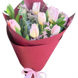 Ramo Circular de 10 Tulipanes