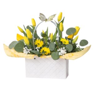 CARTERITA DE TULIPANES